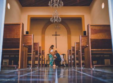 Ensaios de Cintya e Renan