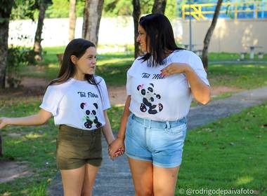 Ensaio externo Dia das mães de Nasiane e Patrícia