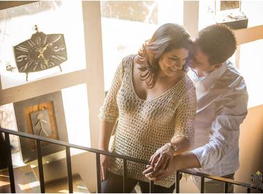 Casal de Gislaine e Jonatas