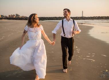 Casal de Dieimi e Gustavo