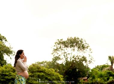 Gestante de Vivi + João = Bella