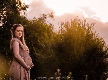 Gestante de Dilea + Tiago = Bento