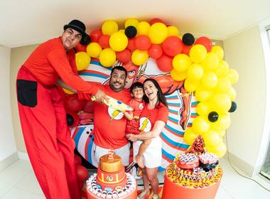 Eventos de 5 anos do Pedro 