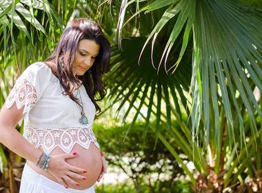 Gestante de Priscila