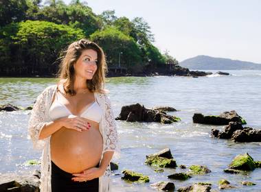 Gestante de Andressa