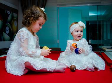 Batizado de Gabriela e Maria Fernanda