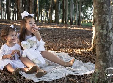 Ensaios de Ensaio das ursinhas fofíssimas Júlia e Marcela