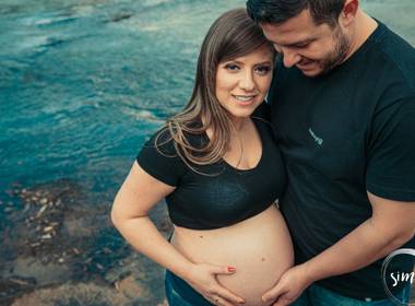 Gestante de A espera do Álvaro - Simi'S Fotografia - Vacaria/RS