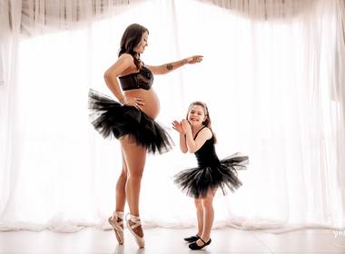 Gestante de As bailarinas - Vacaria-RS