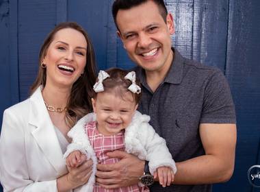 Ensaios de Ensaio de Família - Jean, Eunice e Luísa - Vacaria/RS