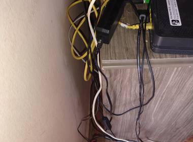 Otimização de fios de Organização de fios de aparelhos eletrônicos
