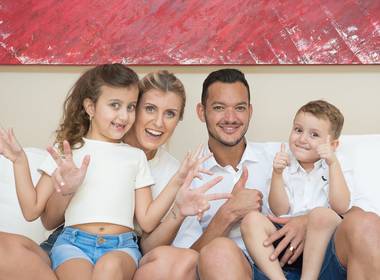 Famílias - Fabiana Bomfim de Giovana & Réver