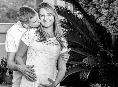 Gestantes - Fabiana Bomfim de Deisi e Adilson à espera da Manu