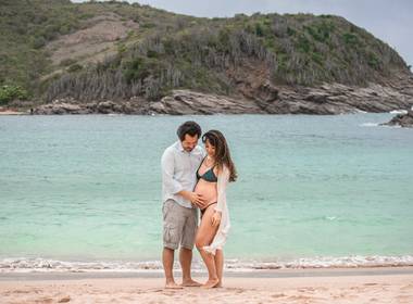 Gestantes - Fabiana Bomfim de Silvinha e Luís à espera do Benício