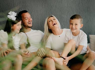 Famílias - Fabiana Bomfim de Ensaio de Família - Giovana e Réver