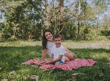 Familia de Roberta e Davi 