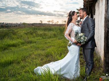 Externas de Renata e Alisson | Fotografia de casamento em Pitangui MG
