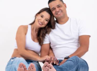 Gestantes de Jussara e Fábio | Fotografia de gestante em Para de Minas