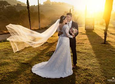 Externas de Tahina e Fabricio | Fotos externas | Fotografia de casamento Para de Minas - Israel Lemos