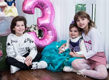 Infantil de Bella 3 Anos, Lorena e Enzo 8 Anos!!