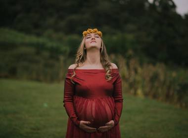 Maternidad de Estefanía en espera Luciana