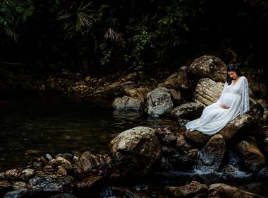 Maternidad de Sesión maternidad Yomaris en espera de Emilio