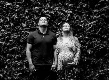 Maternidad de Sesión de maternidad Marisol en espera de Emmanuel 