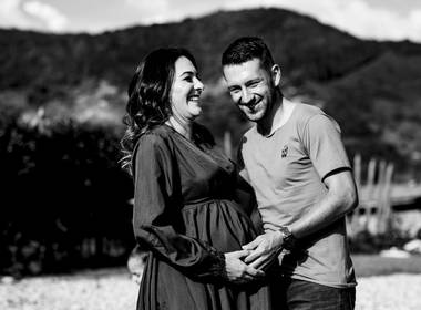 Maternidad de Sesión de maternidad Paula en espera de Martina