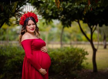 Maternidad de Sesión de maternidad Yaneth en espera de Luciana