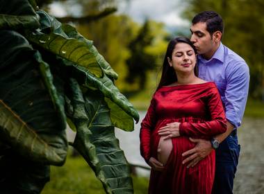 Maternidad de Sesión de maternidad Mónica en espera de Mathías