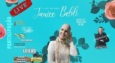 Lives de Live em prol Janice Beloli