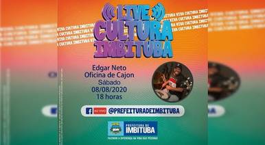 Lives de Live Teatro Usina Edgar Neto