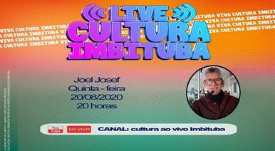 Lives de Cultura ao vivo imbituba Joel Josef