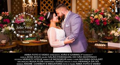 Casamentos de Sameday Gaby e João