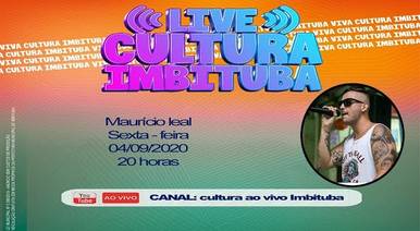 Lives de  Cultura Ao Vivo Imbituba Maurício Leal