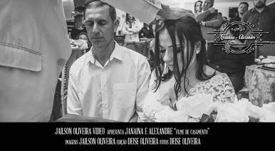 Casamentos de Filme Casamento Janaina e Alexandre