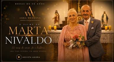 Casamentos de Bodas de Ouro Nivalda e Marta
