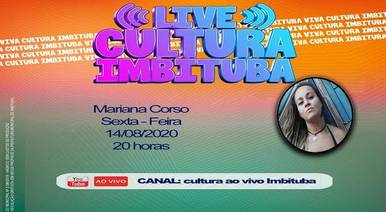 Lives de  Cultura Ao Vivo  Mariana Corso