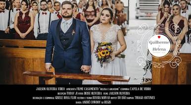 Casamentos de Filme Casamento Helena e Guilherme