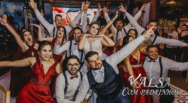 Casamentos de Valsa maluca com os Padrinhos Helena e Guilherme