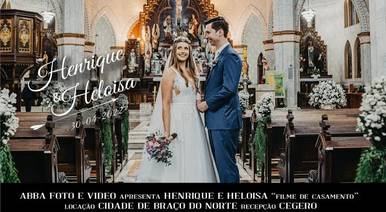 Casamentos de Filme Casamento Henrique e Heloisa