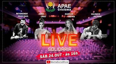 Lives de Live Solidária APAE Criciuma ( Criciuma)