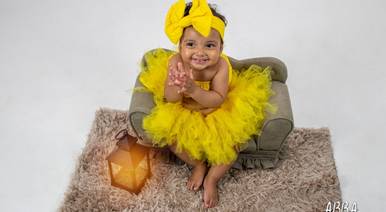 Infantil de Ensaio um Aninho Betina