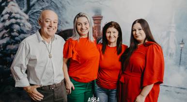 Temático Studio de Familia linda e abençoada da Luciana e do Toninho