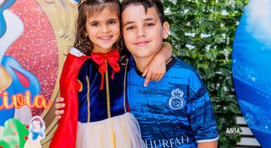 Infantil de 5 Aninhos da Livia e 11 Anos do Davi