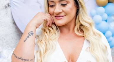 Chá de Bebê de Chá Revelação Ceda e Douglas