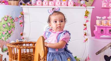 Infantil de Primeiro Aninho da Helena