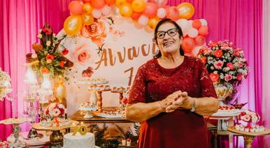 Aniversarios de 70 Anos Dona Alvaci