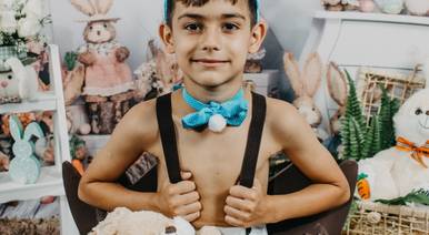 Infantil de Estudio de Páscoa Vitor 