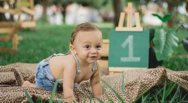 Infantil de Antônio - 1 ano (Smash the Cake)
